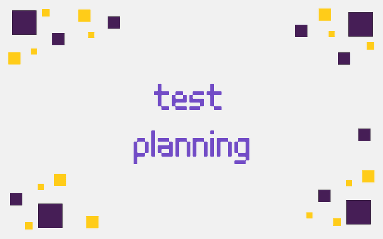 test planning in software testing