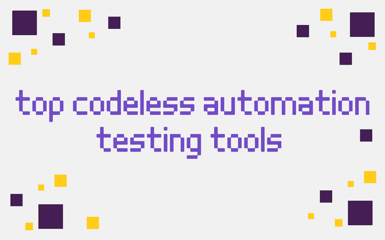 codeless automation testing tools 