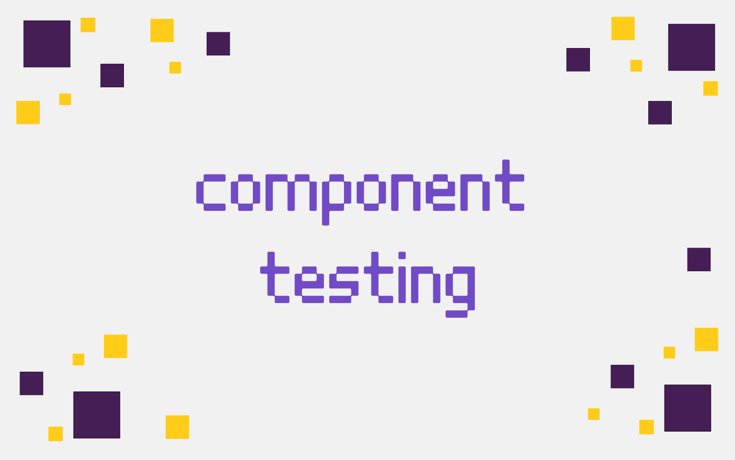 component testing
