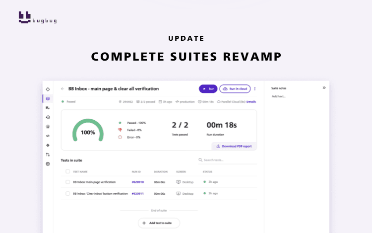 complete suites revamp