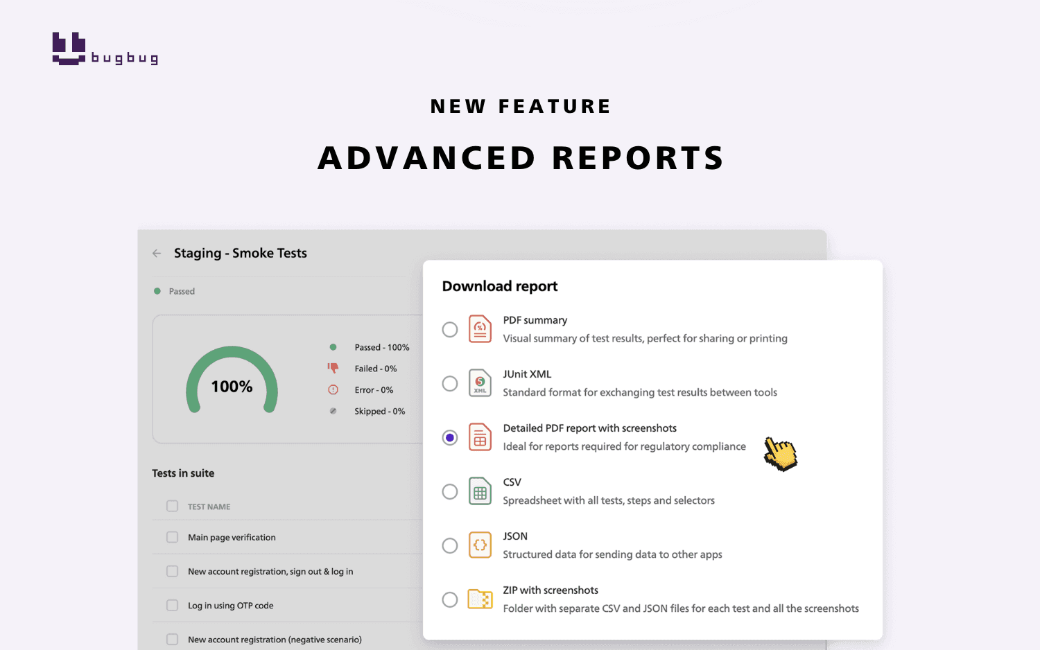 advanced reports